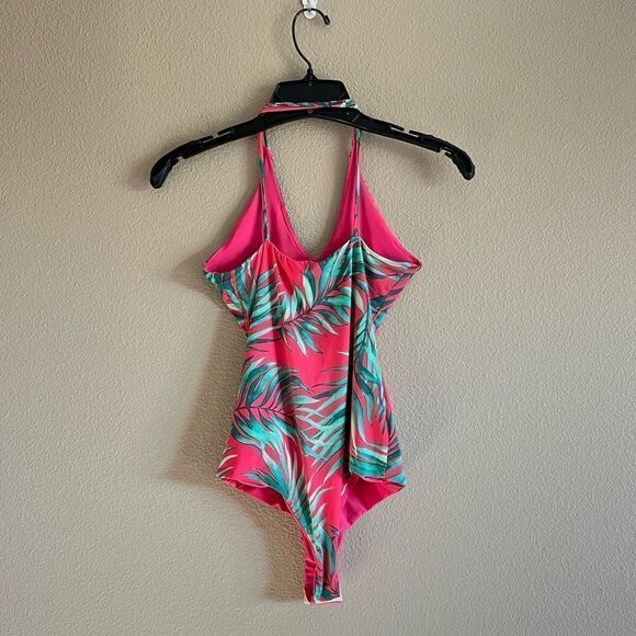 NEW Palm Leaf Print Bodysuit - Picture 4 of 7